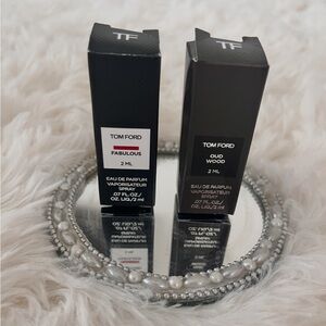 Tom Ford Fabulous and Oud Wood Perfume Duo in Black mini